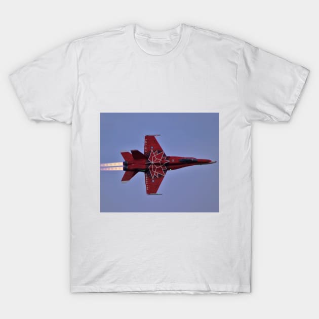 RCAF F-18 Hornet Afterburner T-Shirt by acefox1